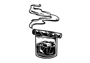 Cigar Whiskey Vector Images (over 330)