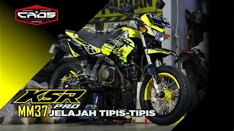 Modifikasi Kawasaki Ksr Pakai Kaki Kaki D Tracker Gaya