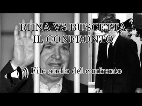 Il Capo Dei Capi Salvatore Toto Riina Si Confronta Con Tommaso Buscetta