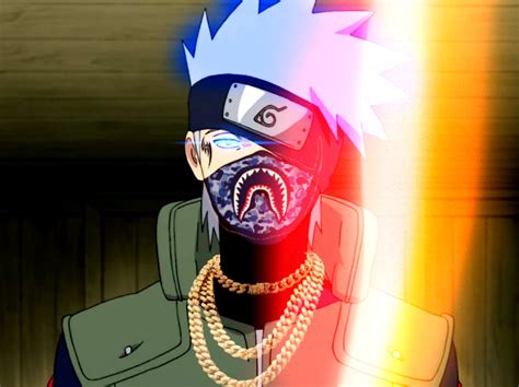 Kakashi Bape Wallpapers Wallpaper Cave