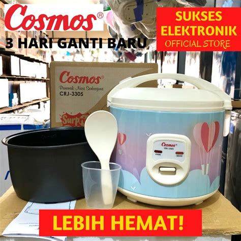 Jual RICE COOKER COSMOS 1 8 LITER MAGICOM MEJICOM KOSMOS CRJ 3305 2 L