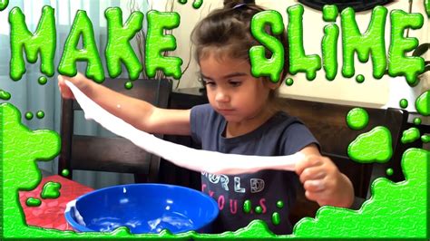 How To Make Slime With Borax And Glue Youtube