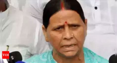 Former Bihar Cm Rabri Devi Hits Out At Turncoats Calls Them Shameless