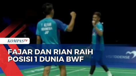 BWF Rilis Peringkat Pebulu Tangkis Terbaru Fajar Dan Rian Di Posisi