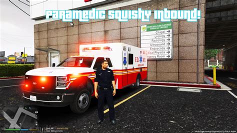 Gta Role Play Fivem Paramedic In Training Youtube