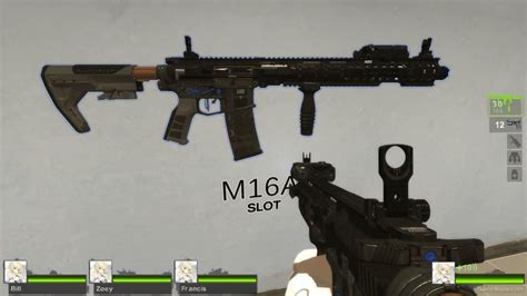 Call Of Duty Modern Warfare 2019 M4a1 Zip Tie Iron Sight M16a2