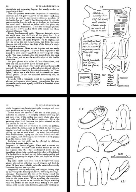 Leatherwork Easy Leather Projects Designs Patterns Instructions