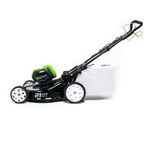 Greenworks 80 Volt Max Brushless Lithium Ion Self Propelled 21 In Cordless Electric Lawn Mower