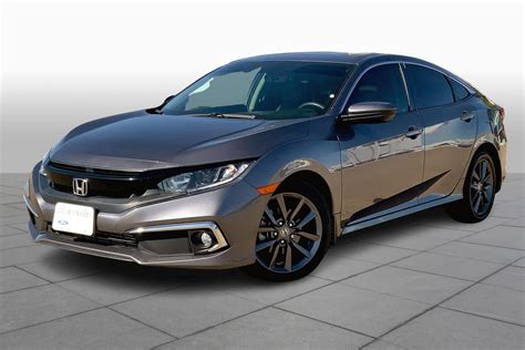 Pre Owned 2020 Honda Civic Ex L 4 Door Sedan In Amarillo Le010700 Gene Messer Ford Of Amarillo