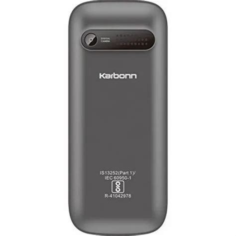 KARBONN K2 Boom Box Black Memory Size 32 MB RAM 0 08mp Rear Camera