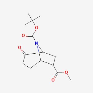 8 N Boc 2 Oxo 8 Azabicyclo 3 2 1 Octane 6 Carboxylic Acid Methyl Ester