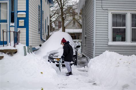 Tormenta De Nieve De 2 Metros Cubre Nueva York Fotos Y Videos