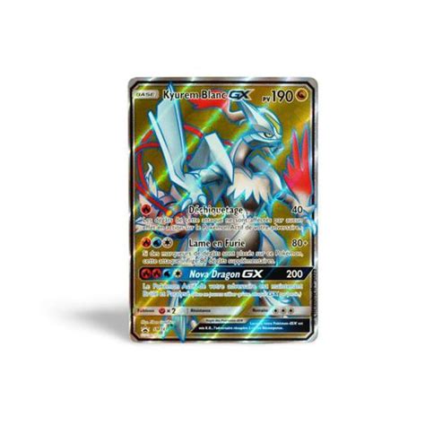 Carte Pok Mon Kyurem Blanc Gx Pv Sm Promo Neuf Fr Cdiscount