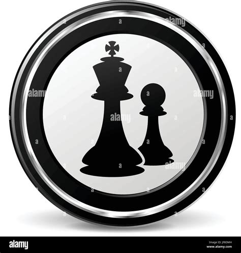 Black King Chess Board Model Stock Vector Images Alamy