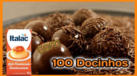 Brigadeiro Receita Simples Rende 100 Brigadeiros 1 Lata De Leite