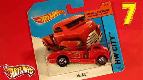 Hot Wheels Showdown MIG RIG Model Car YouTube