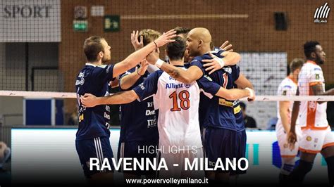 Superlega Highlights Ravenna Milano YouTube