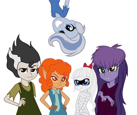 Scooby Doo Ghoul School Girls - Request by CrownedZ on DeviantArt