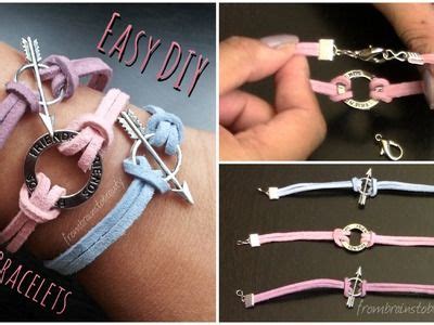 Bracelet How To Make Easy Bracelet Yarnivora Suede Bracelet Diy