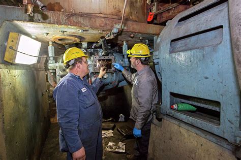 Coal-fired Power Station Workers Photograph by Jim West | Fine Art America