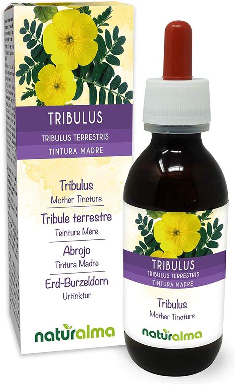 Tribulus Tribulus Terrestris Fruits Alcohol Free Mother Tincture Naturalma Liquid Extract