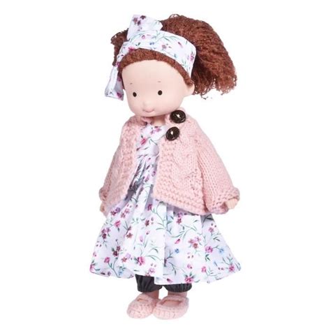 Poupée en peluche DRFEIFY Modèle fille Jouet pour enfants 26CM