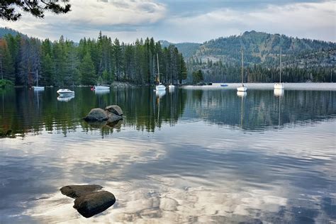 Tranquil Scenes From Huntington Lake CA 006 Photograph By Steven Clark