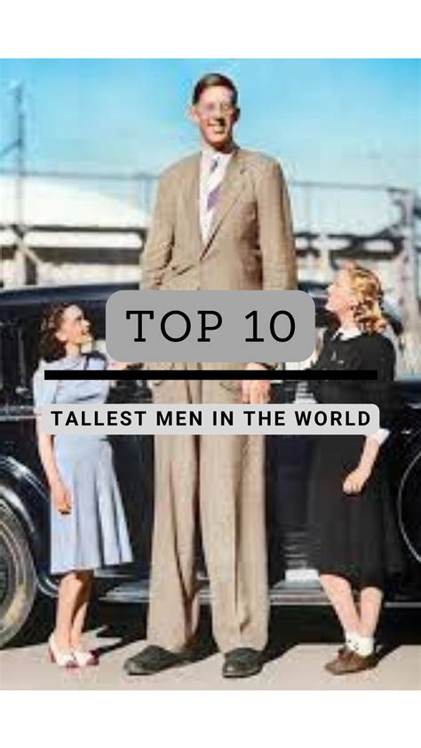 Get ready to be amazed by the world's tallest men! This video showcases ...