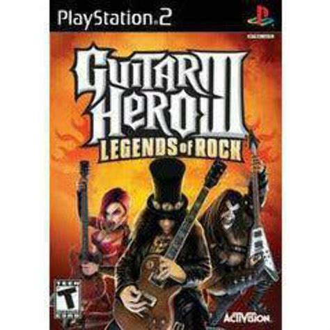 Ps2 Guitar Hero 3 Legends Of Rock Original Completo Br