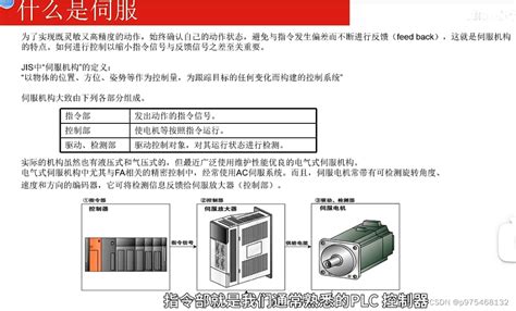 伺服的基础知识及简单应用伺服周期 Csdn博客