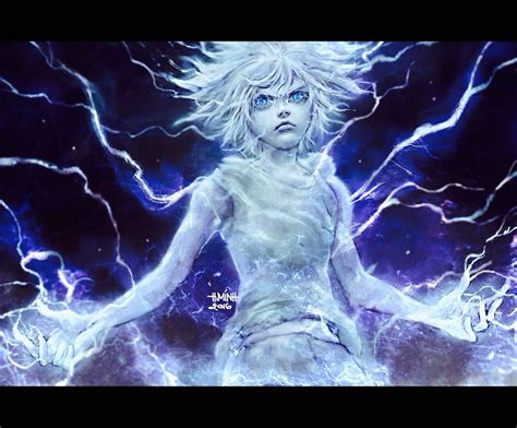 Killua Godspeed Fanart Totally the type of character