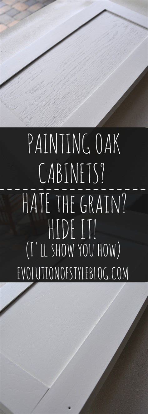 How To Paint Oak Cabinets And Hide The Grain Artofit