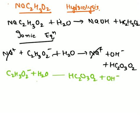 SOLVED Salt Hydrolysis And Ionization Constant Determination Salt