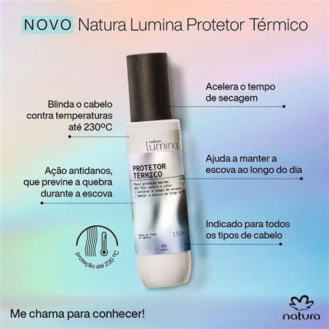 Natura Protetor T Rmico Lumina Ml Em Promo O Na Americanas