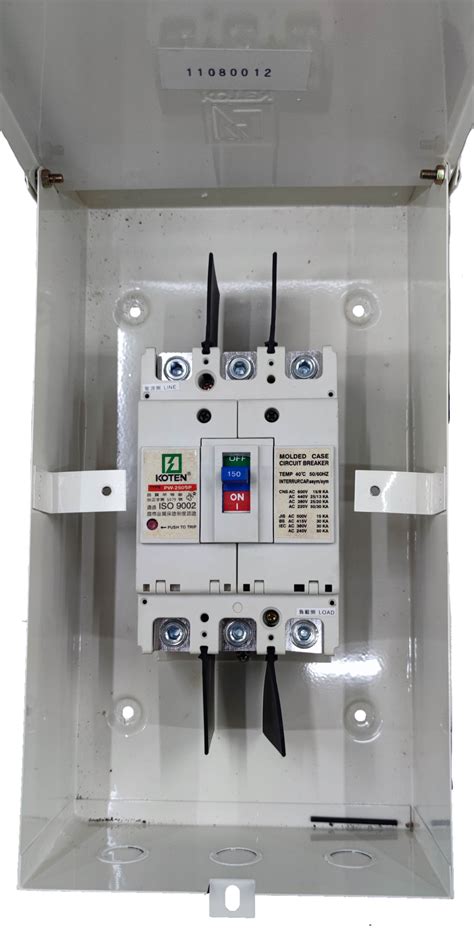 150A Industrial Circuit Breaker 3 Pole 25KAIC 220V AC With NEMA 3R