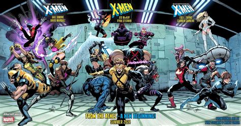Marvel Announces Three New Core X Men Titles Following The Krakoan Age