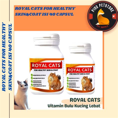 Vitamin Royal Cats Kucing Isi Capsul Lazada Indonesia