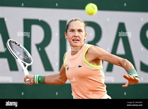 Paris, France. 23rd May, 2023. Erika Andreeva of Russia during the ...