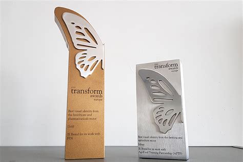 Gold And Silver For Ie At Transform Awards Ie Brand