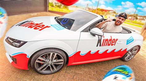 ENVELOPEI O CARRO NOVO DO GUI DE KINDER OVO A Melhor Trolagem De