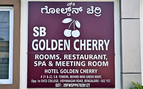 Double Deluxe Sb Golden Cherry Bangalore