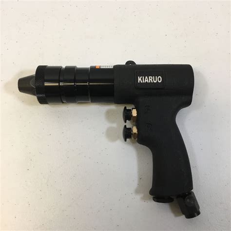 KIARUO LM07 Black Adjustable Speed Self Locking Pneumatic Rivet Nut