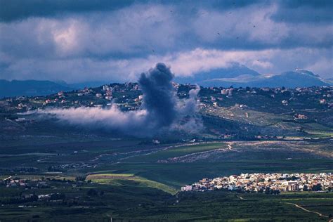 Lebanon Israeli Warplanes Hit Hezbollah Positions 2024 04 18 135958 World Today News