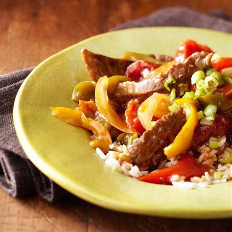 Pepper Steak From The Better Homes And Gardens Must Have Recipes App