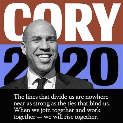 Senator Cory Booker Pushes Unity And Love In Campaign For President