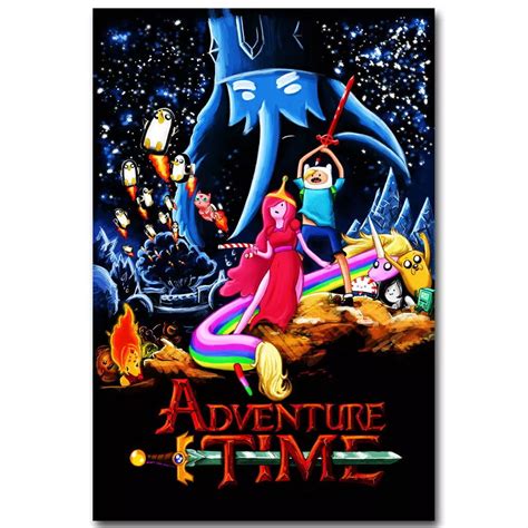 Adventure Time All Characters Poster