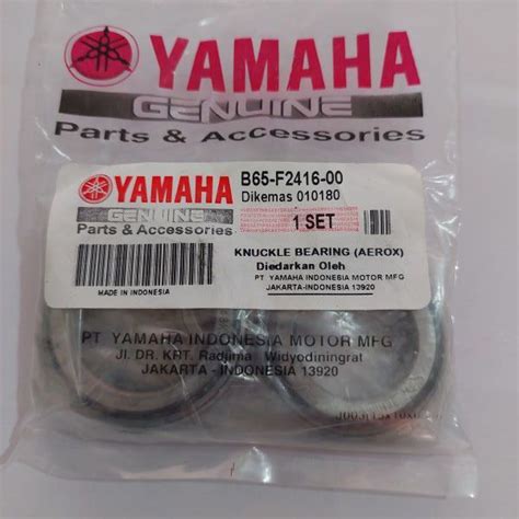 Kv Yamaha Aerox Genuine Knuckle Bearing Set B F Stick