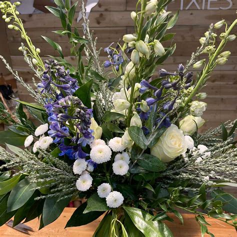 Blue Skies Elegance Flower Pixies Florist Dunfermline