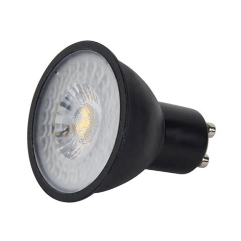 Led Spot Gu10 Dimbaar 2700k 7w Zwart Koopled