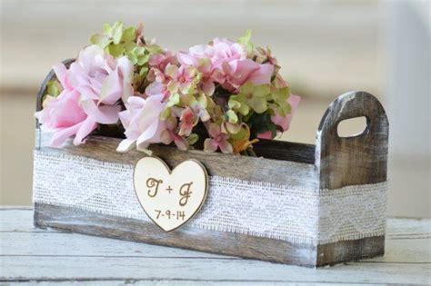 20 Most Unique Rustic Wedding Centerpieces Wood Box Centerpiece